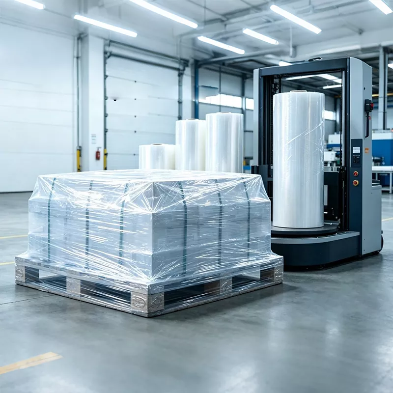 Envoltura elástica a máquina de fundición