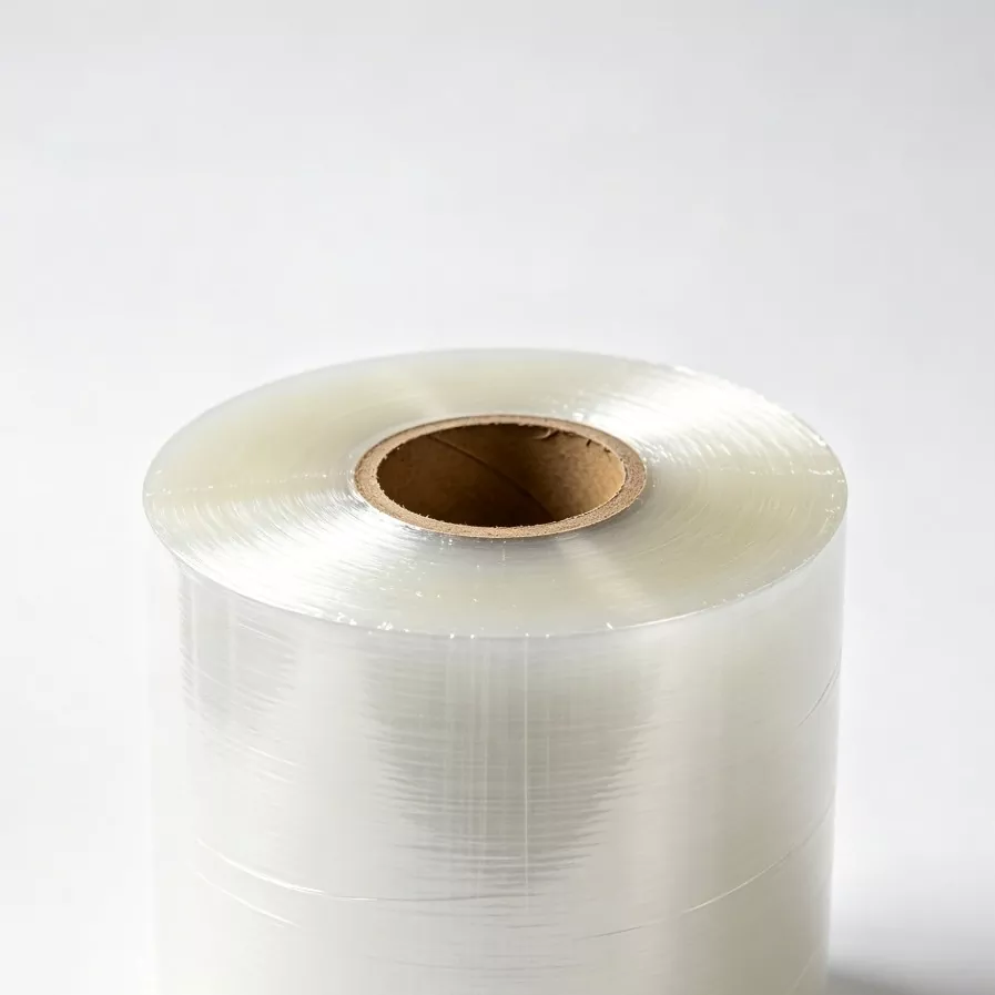Película estirable de máquina adhesiva de dos caras